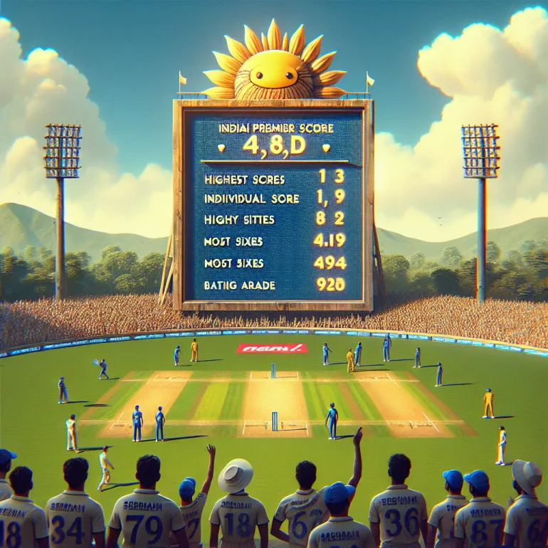 Ipl batting records