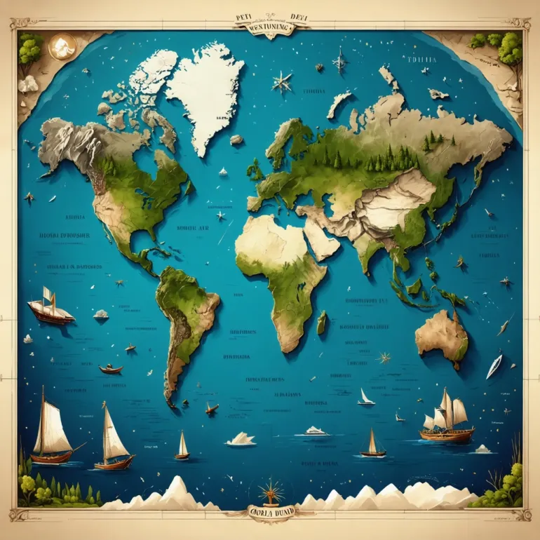 World Maps: Visualizing Global Connections