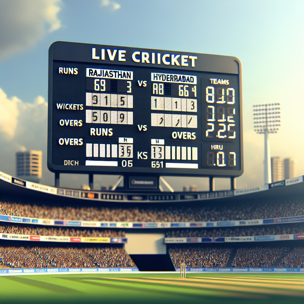 rajasthan vs hyderabad live score